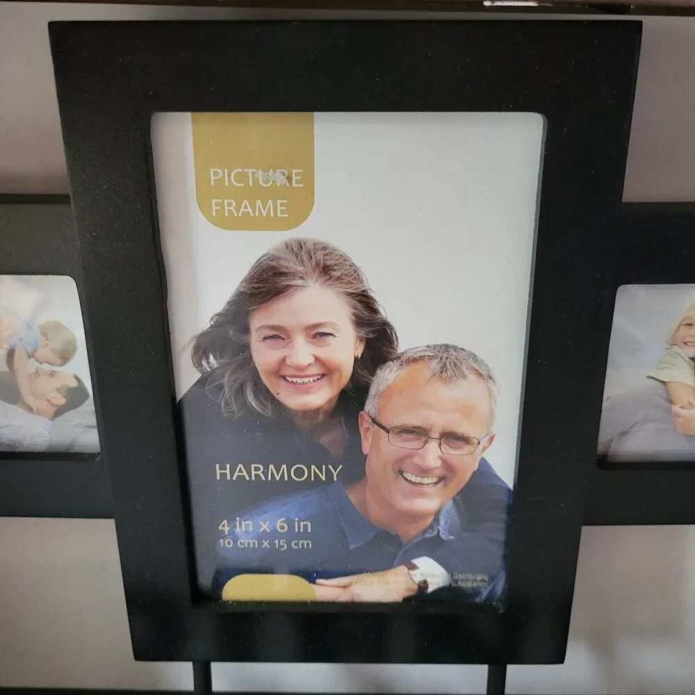 Friends 3-picture Collage Picture Frame Black